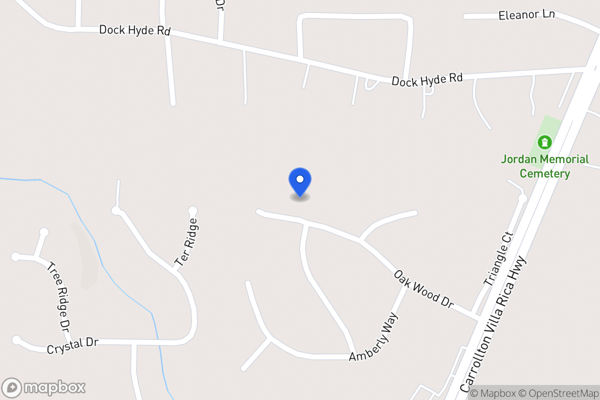 Map of 133 Oak Wood Dr