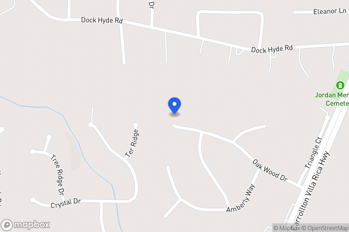 Map of 163 Oak Wood Dr