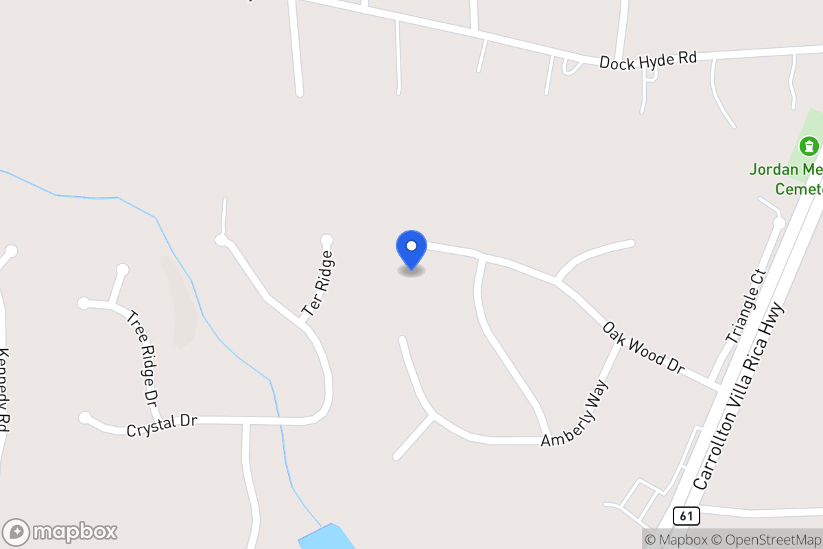 Map of 150 Oak Wood Dr