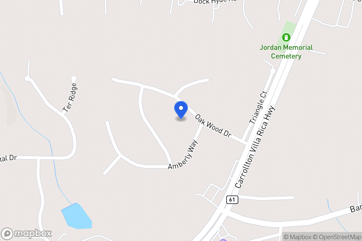 Map of 68 Oak Wood Dr