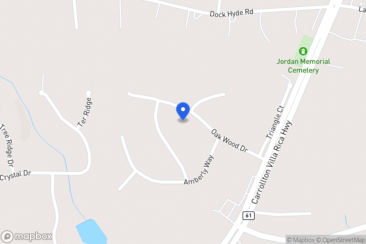 Map of 92 Oak Wood Dr