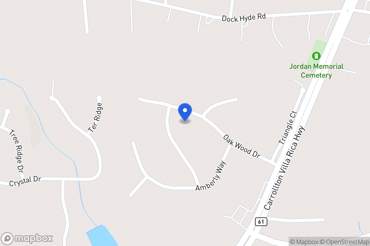 Map of 102 Oak Wood Dr