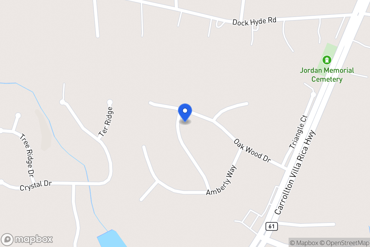 Map of 114 Oak Wood Dr