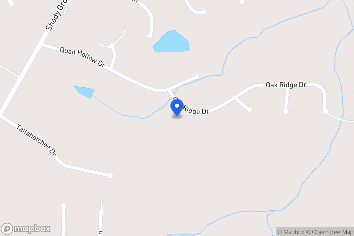 Map of 21 Oak Ridge Dr