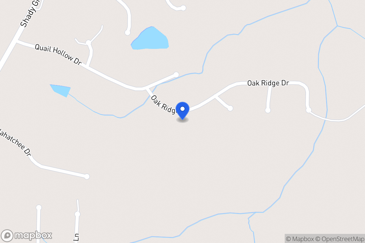 Map of 35 Oak Ridge Dr
