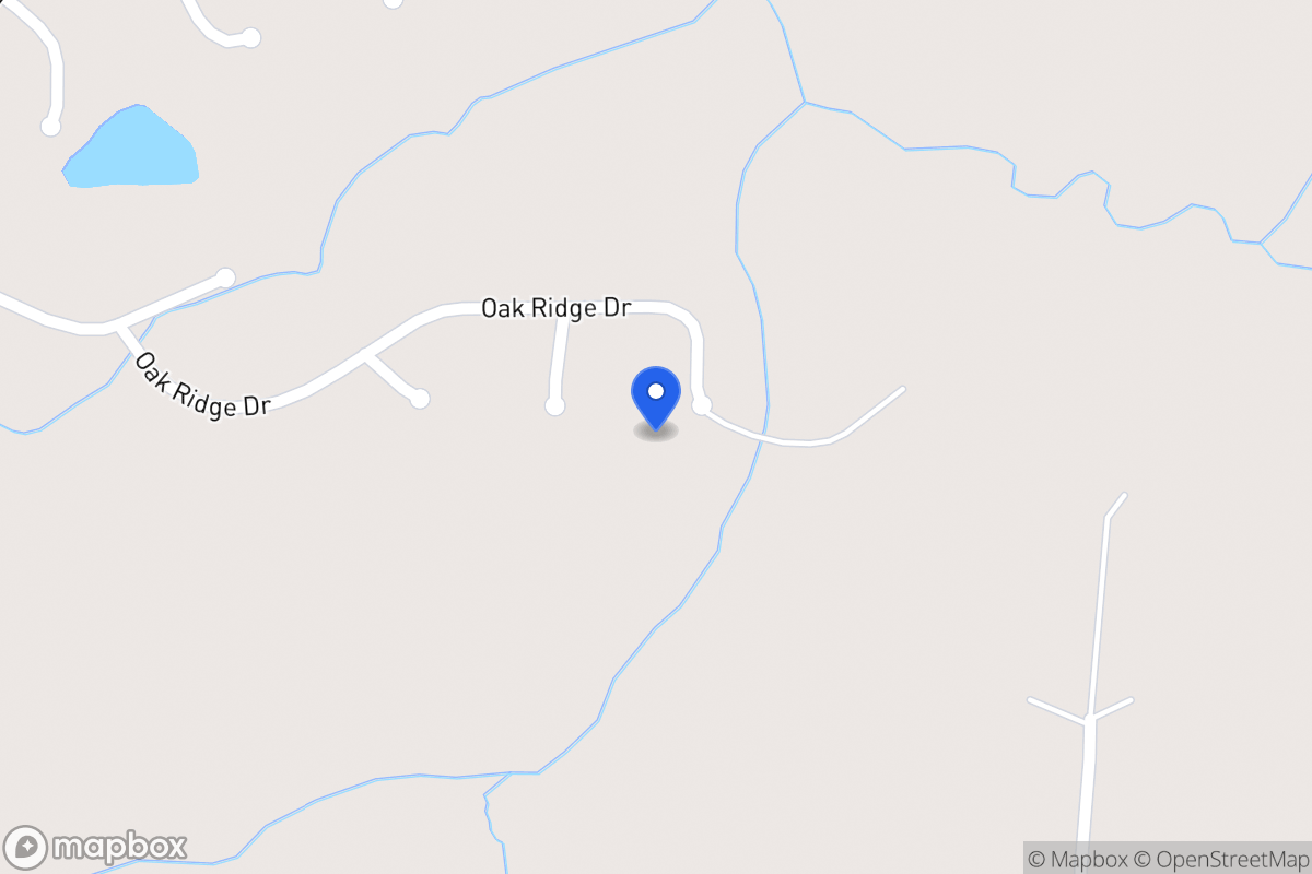 Map of 214 Oak Ridge Dr
