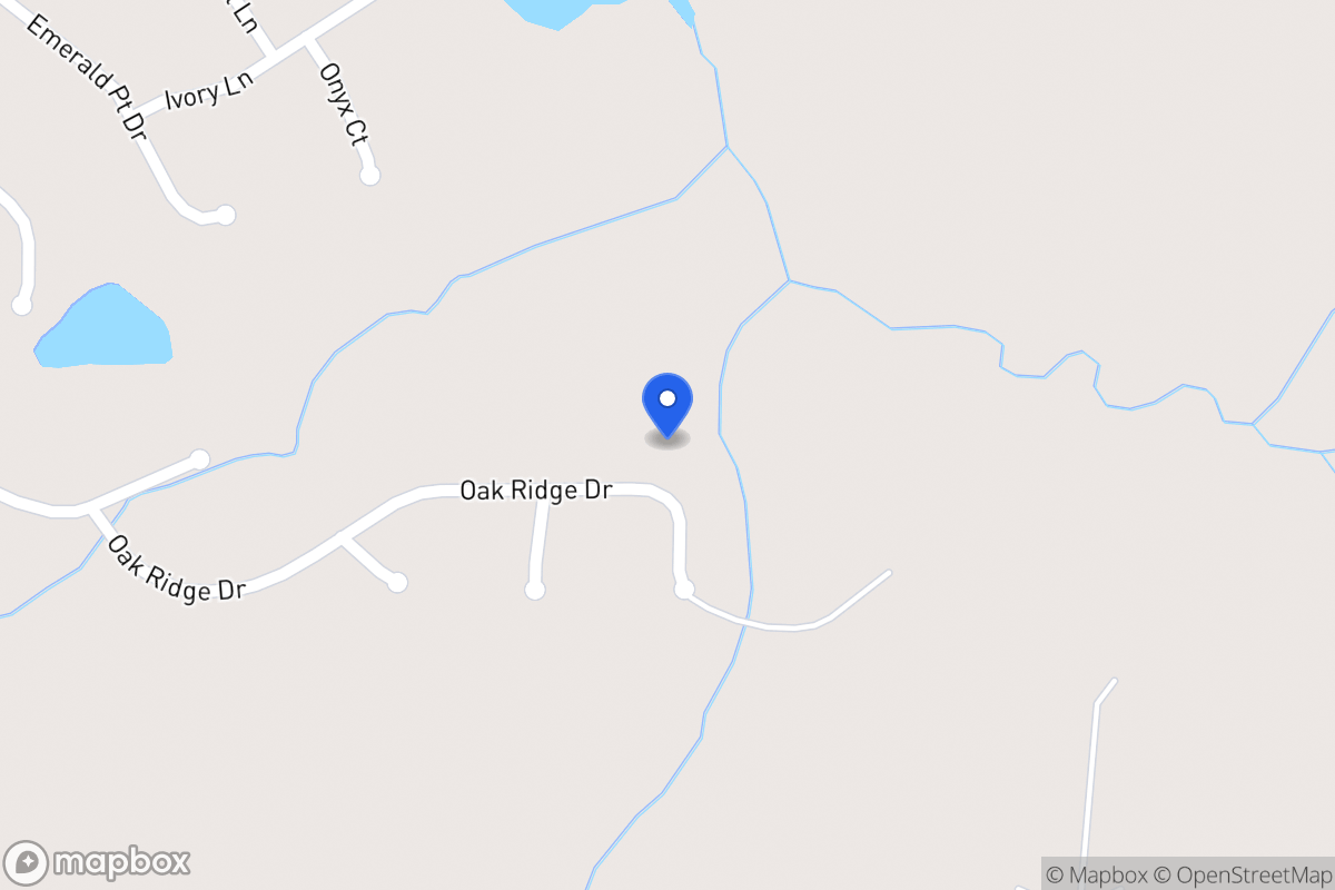 Map of 174 Oak Ridge Dr