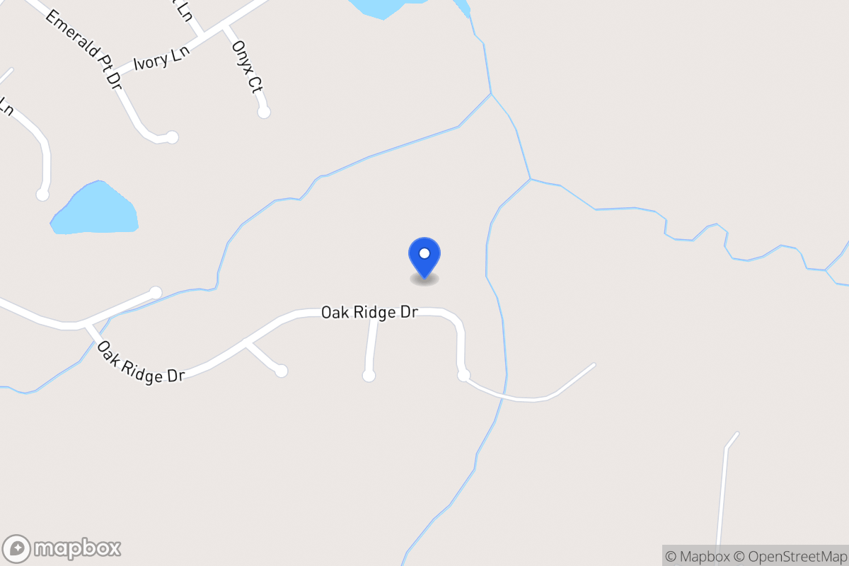 Map of 162 Oak Ridge Dr