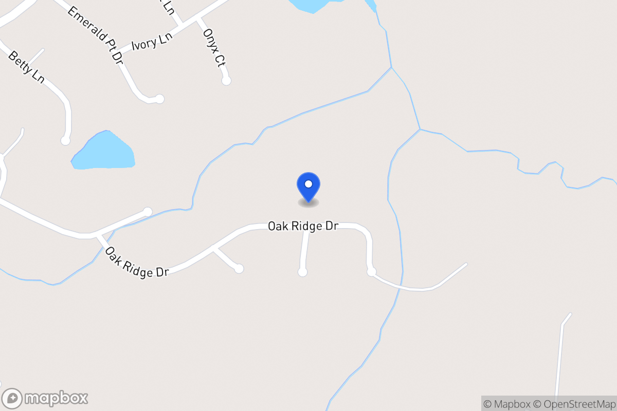 Map of 140 Oak Ridge Dr