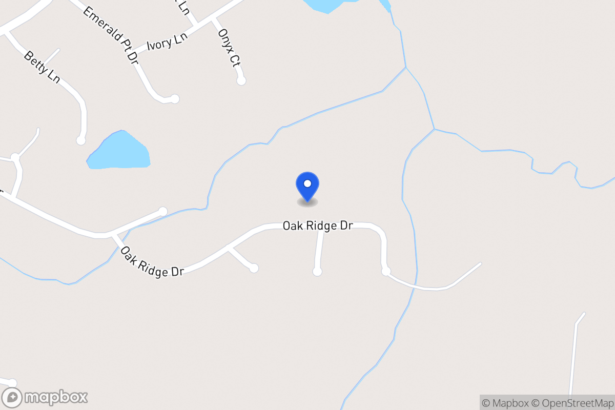 Map of 130 Oak Ridge Dr