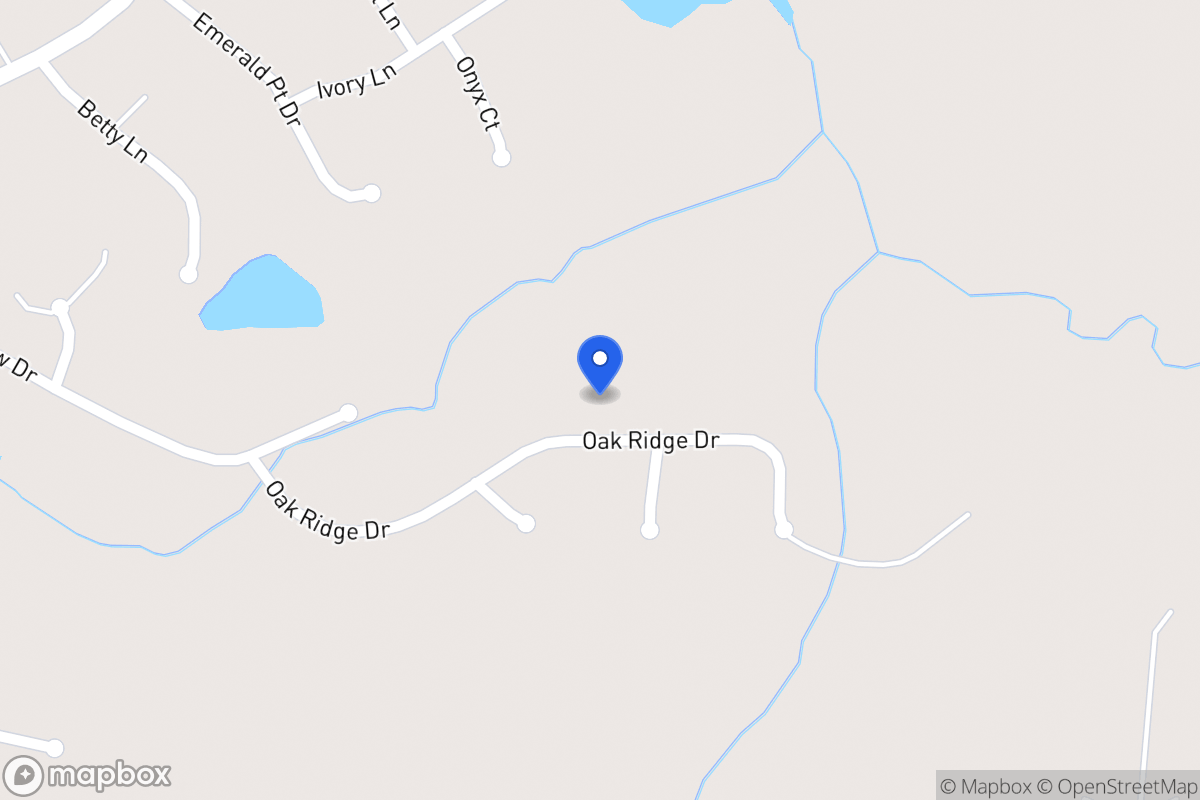 Map of 120 Oakridge Dr
