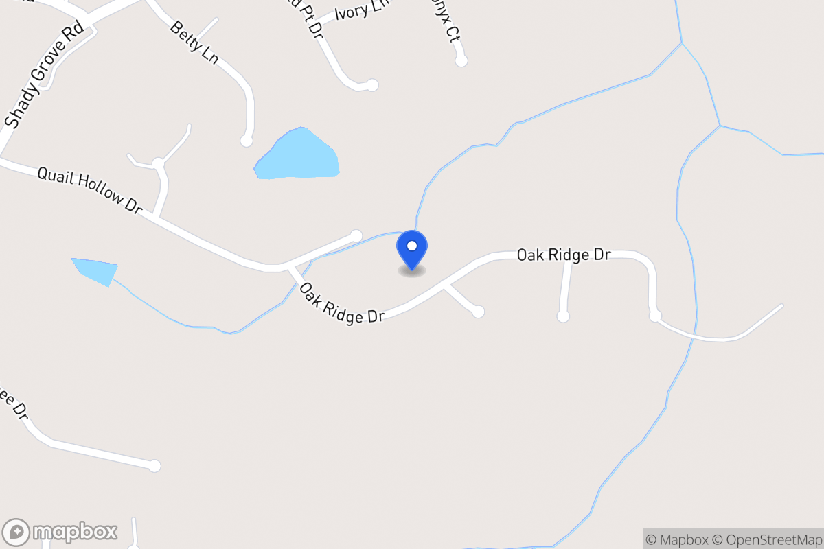 Map of 58 Oak Ridge Dr