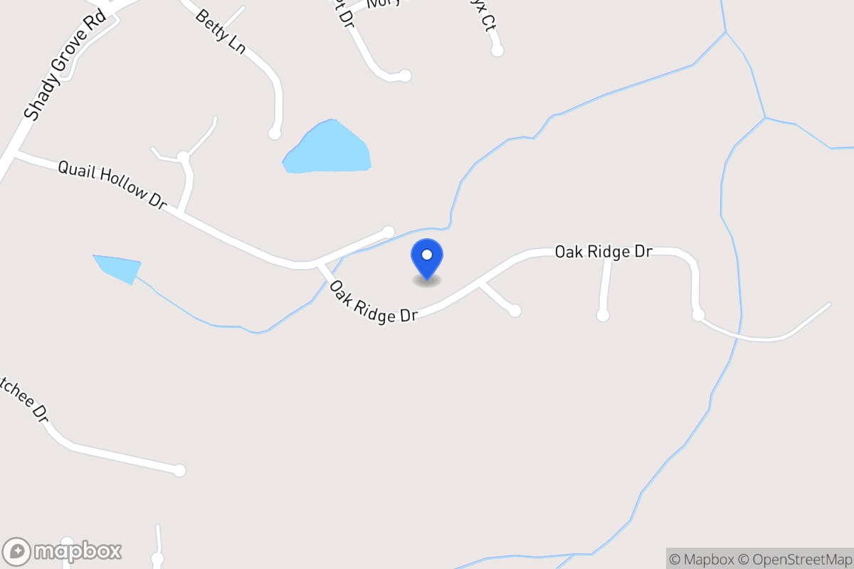 Map of 48 Oakridge Dr