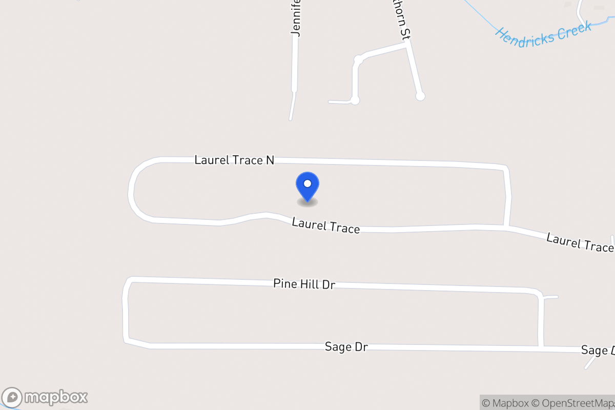 Map of 293 Laurel Trce