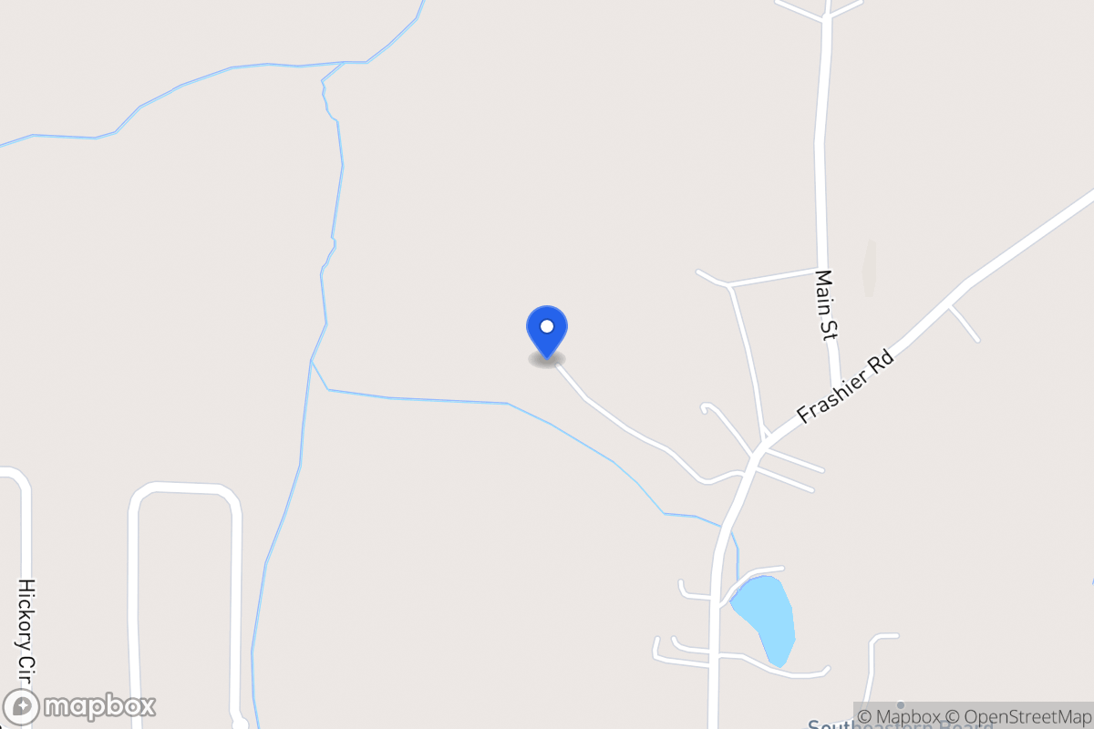 Map of 642 Frashier Rd