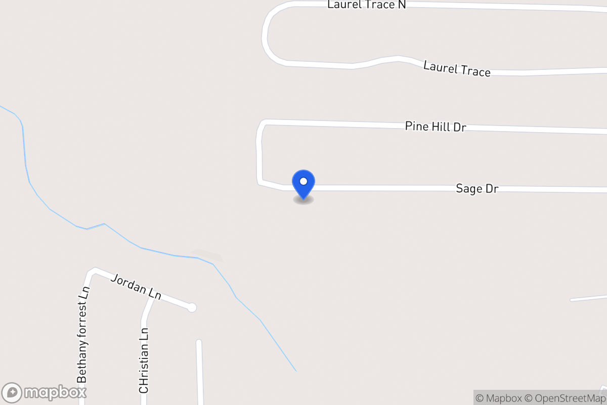 Map of 320 Sage Dr
