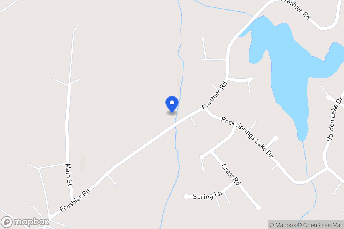 Map of 830 Frashier Rd