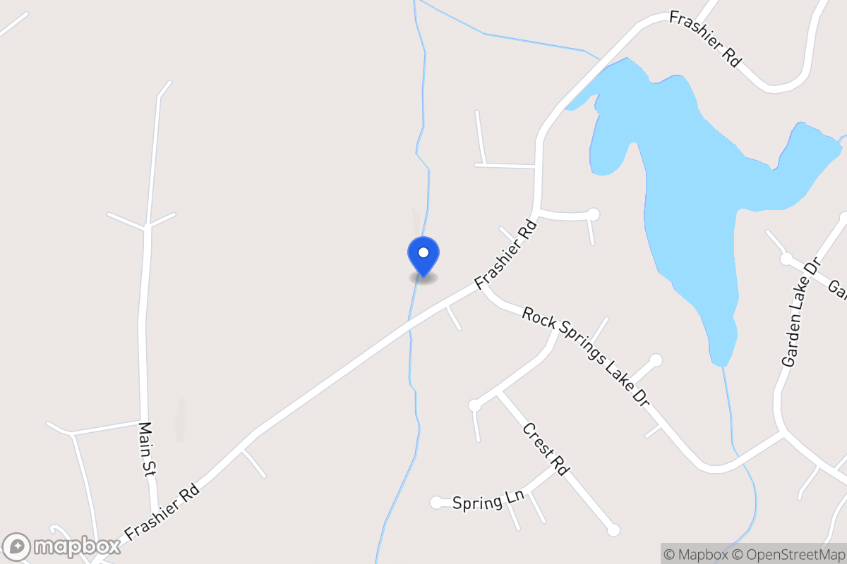 Map of 846 Frashier Rd