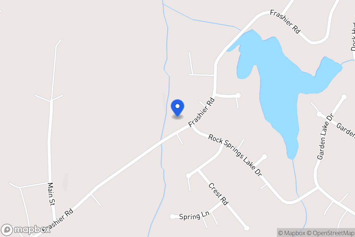 Map of 860 Frashier Rd
