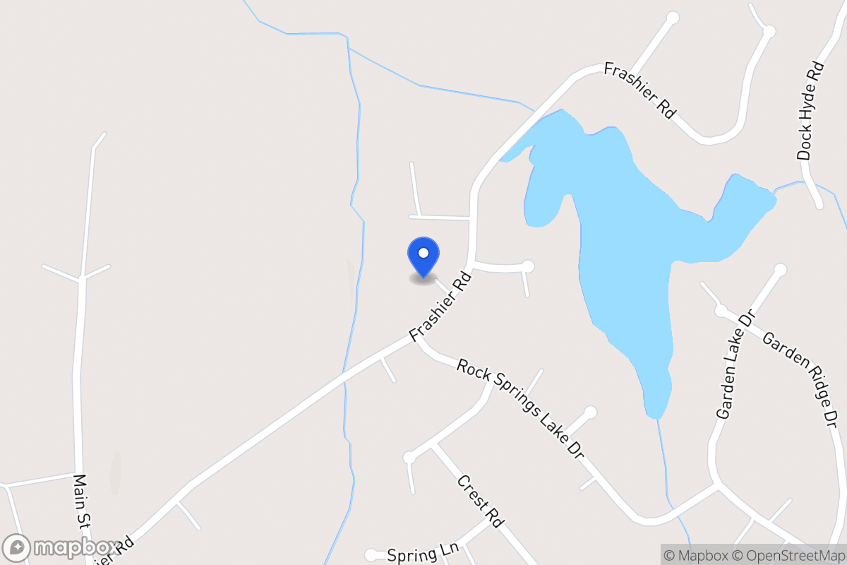 Map of 894 Frashier Rd