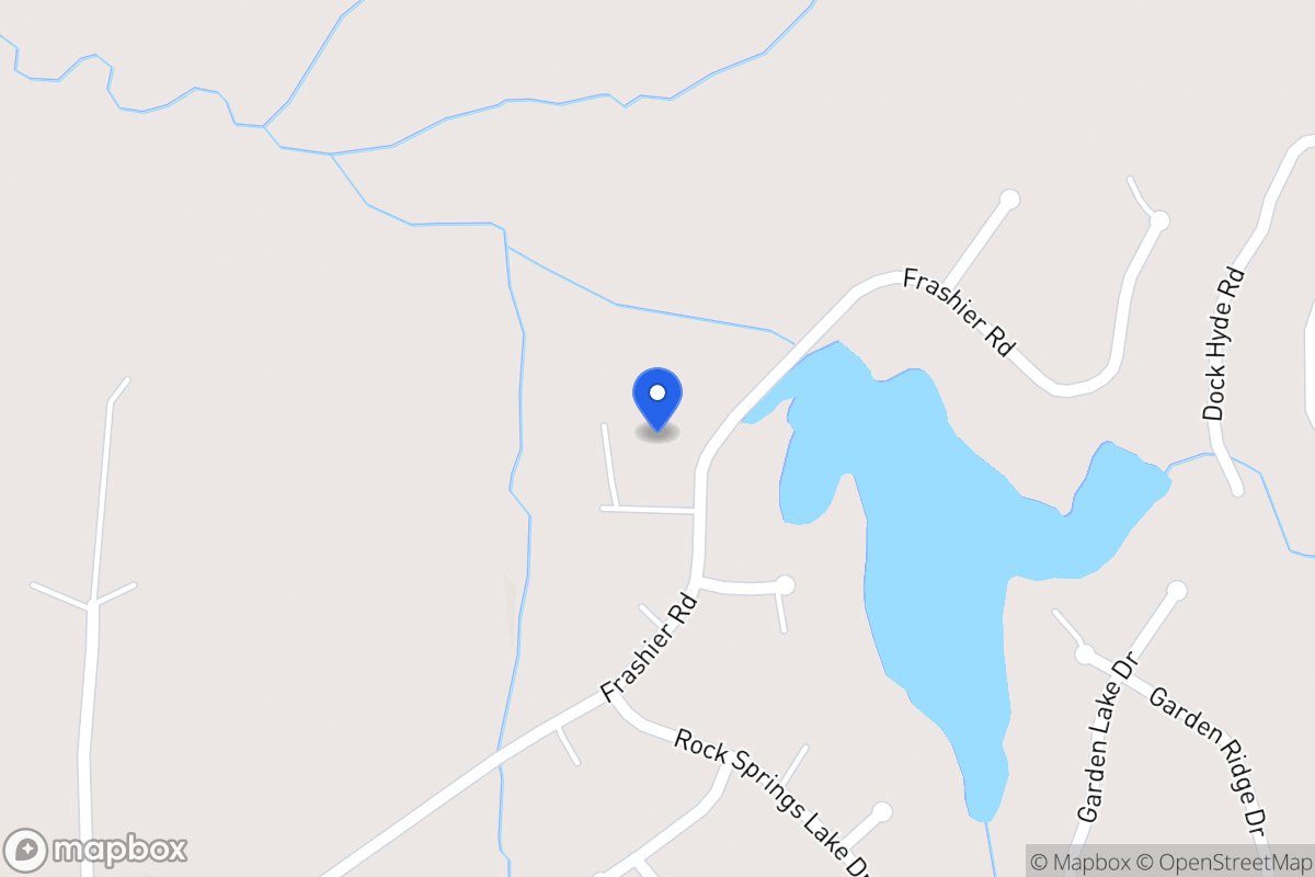 Map of 952 Frashier Rd