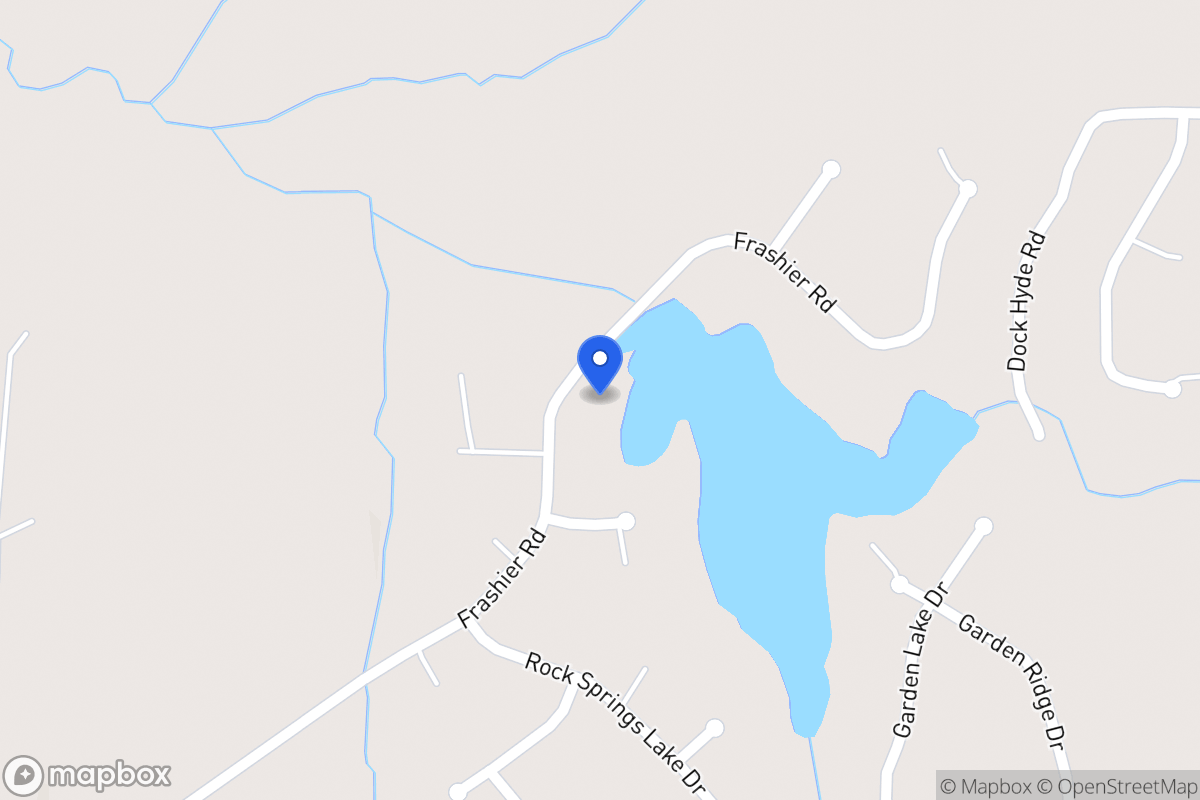 Map of 955 Frashier Rd