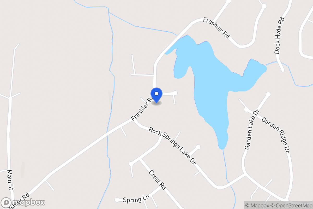 Map of 903 Frashier Rd