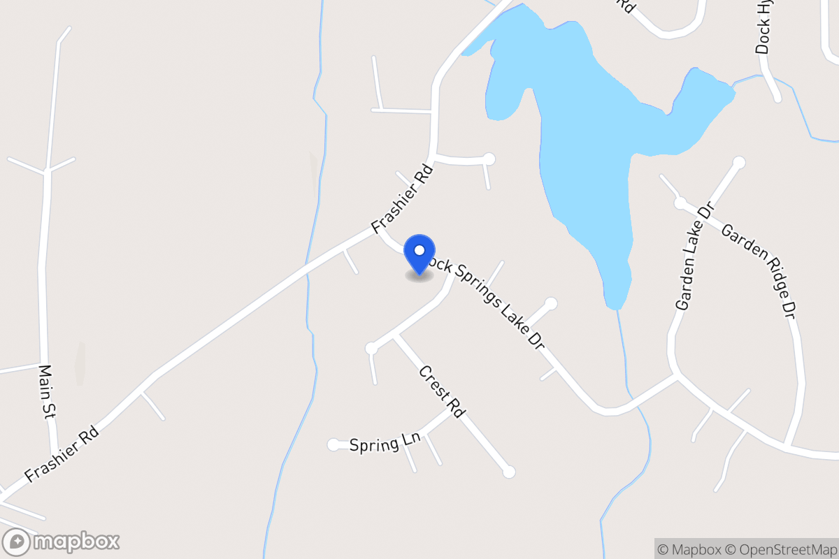 Map of 27 Rock Springs Lake Dr