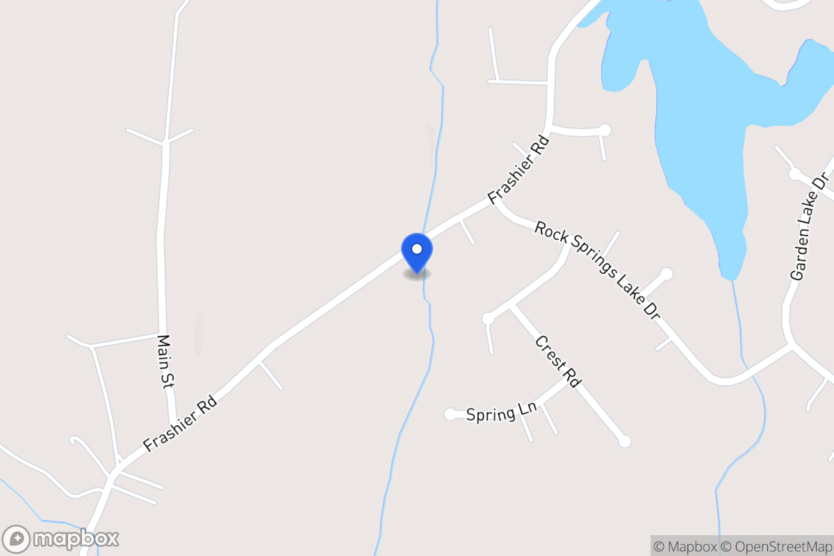 Map of 825 Frashier Rd
