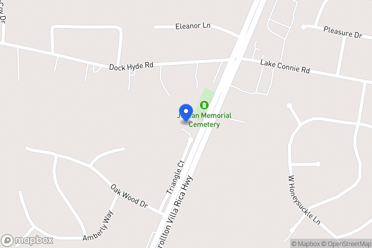 Map of 95 Triangle Ct