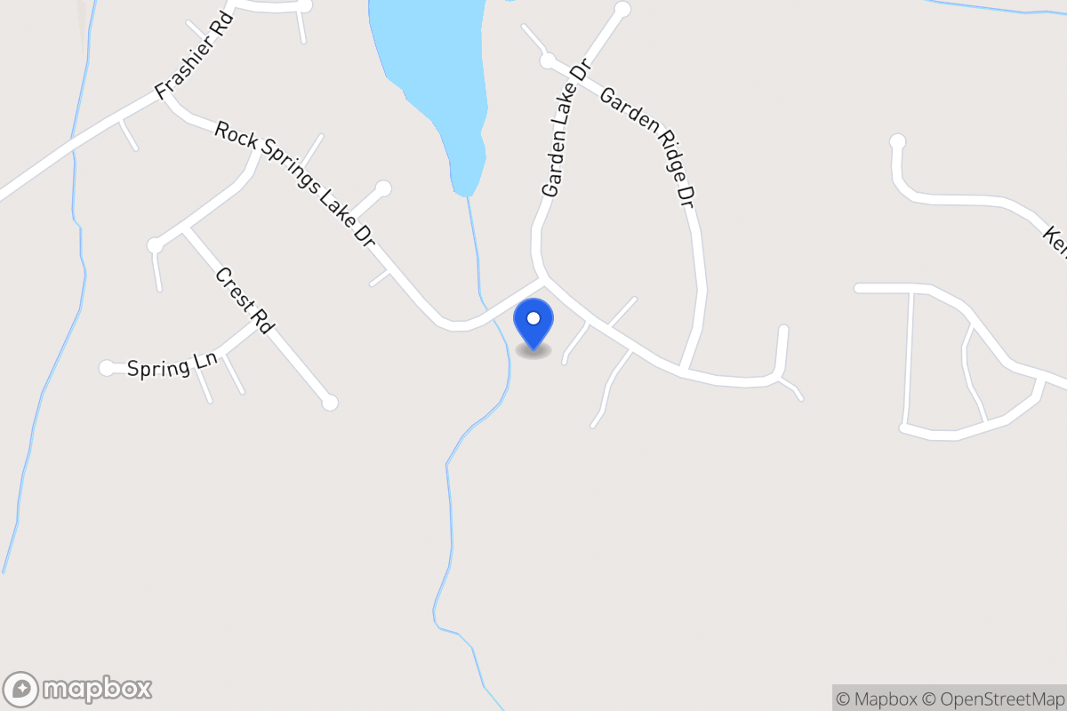 Map of 108 Garden Lake Dr