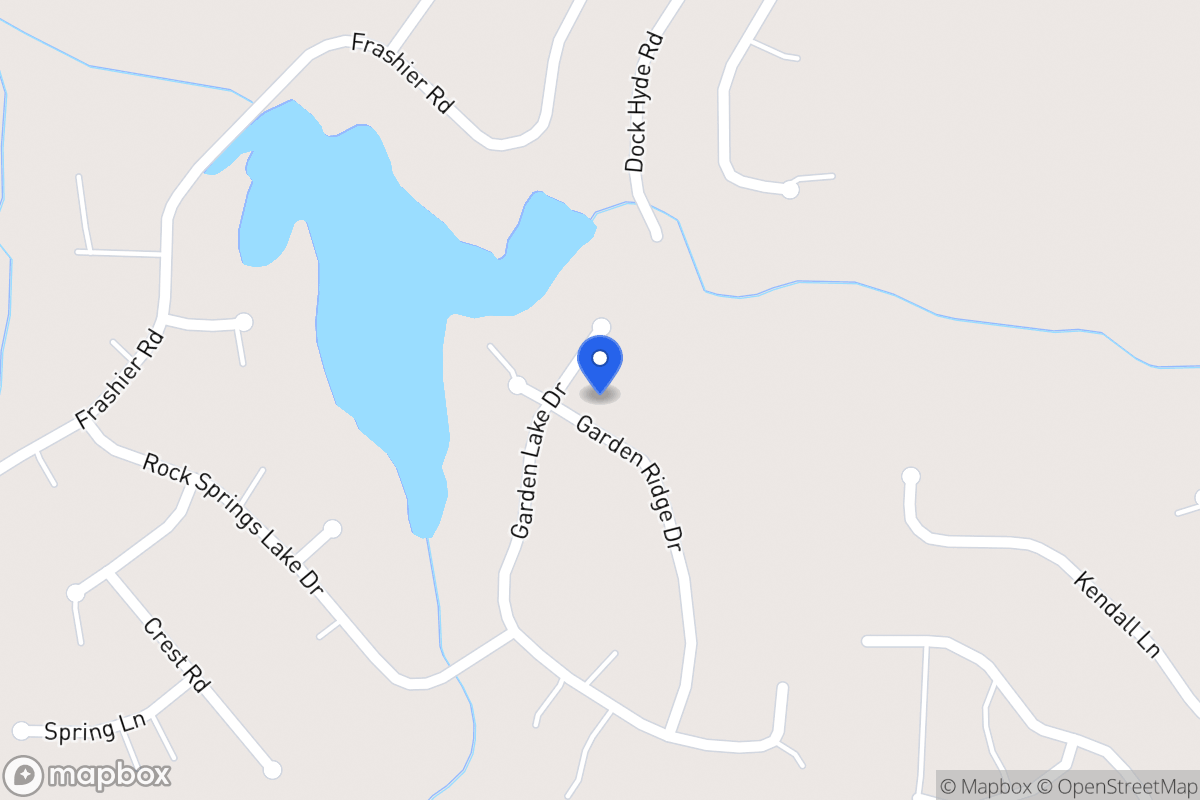 Map of 209 Garden Lake Dr