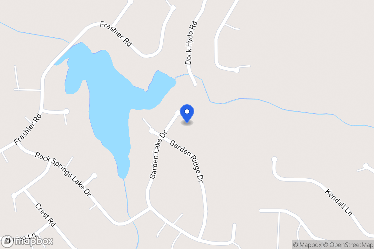 Map of 227 Garden Lake Dr