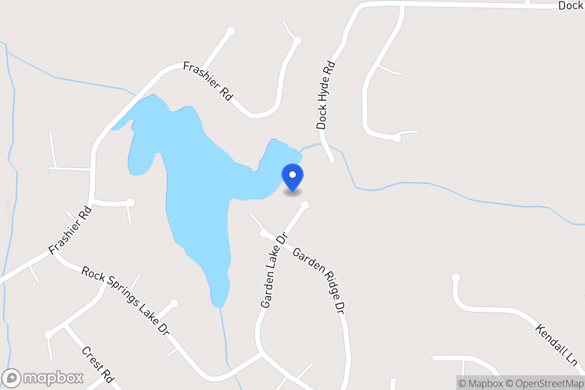 Map of 238 Garden Lake Dr