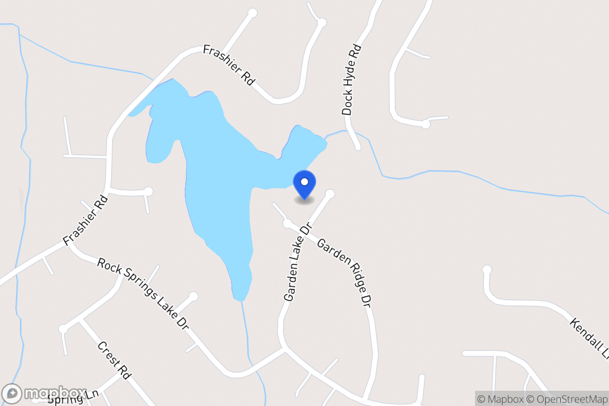 Map of 212 Garden Lake Dr