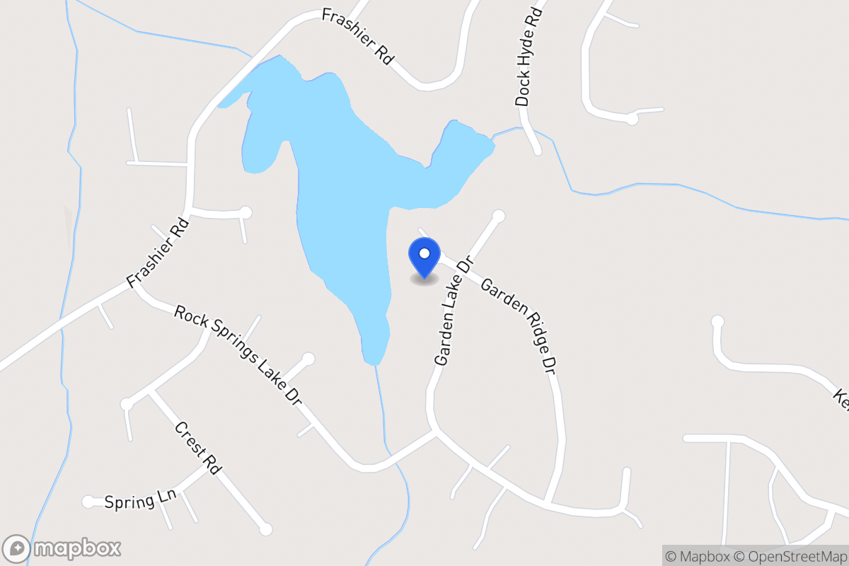 Map of 124 Garden Ridge Dr
