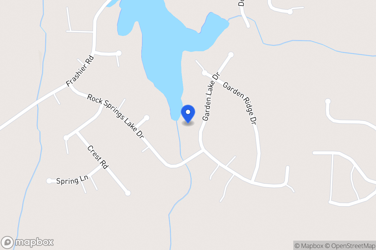 Map of 152 Garden Lake Dr