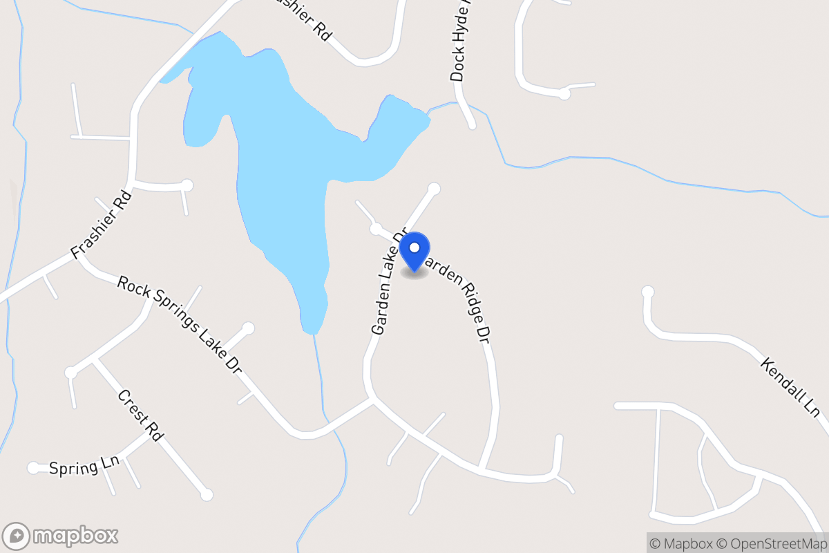 Map of 187 Garden Lake Dr