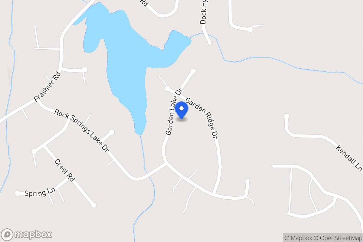 Map of 175 Garden Lake Dr