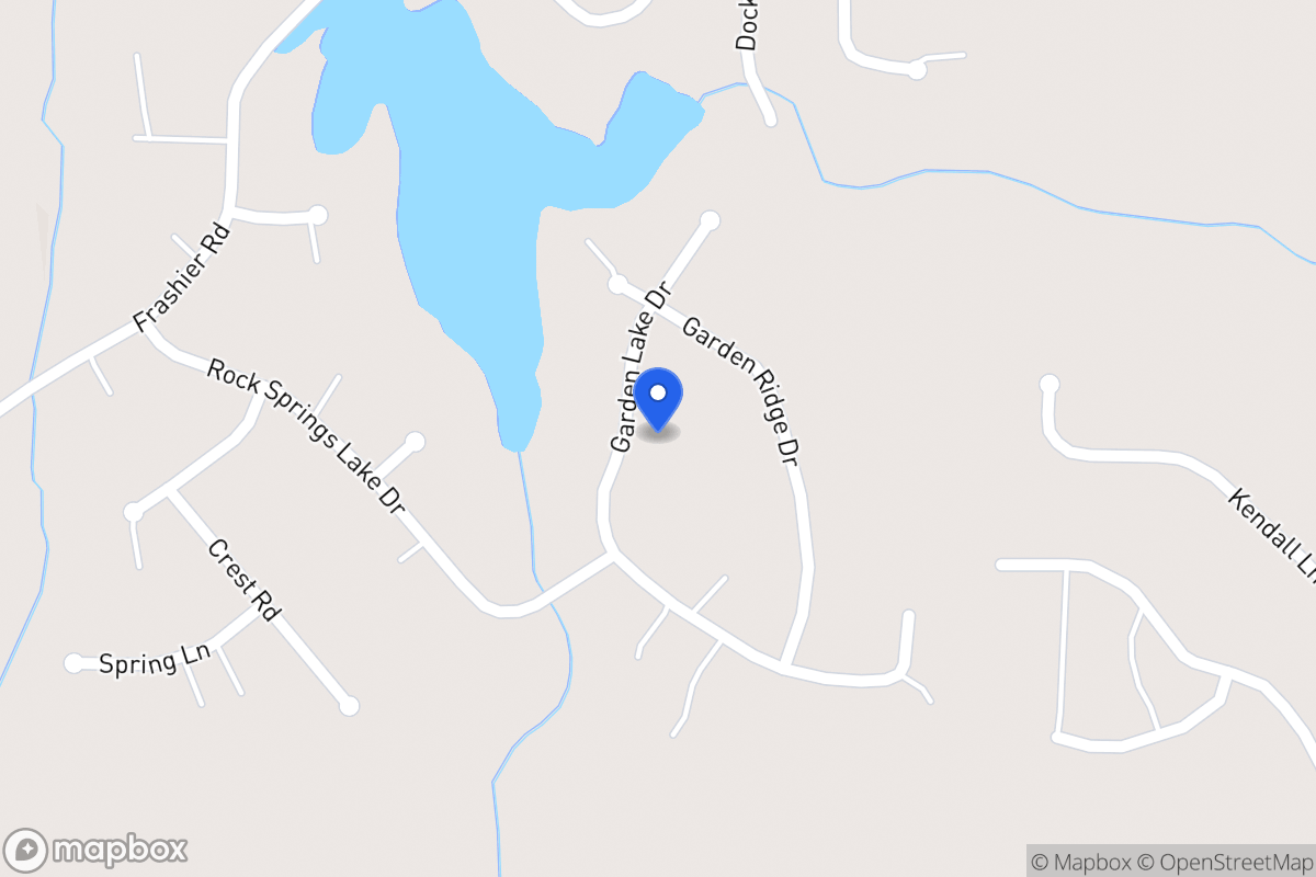 Map of 163 Garden Lake Dr