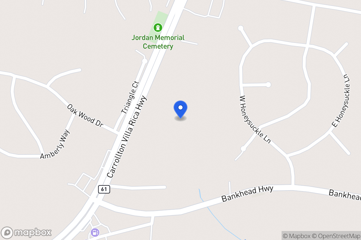 Map of 61 Hwy