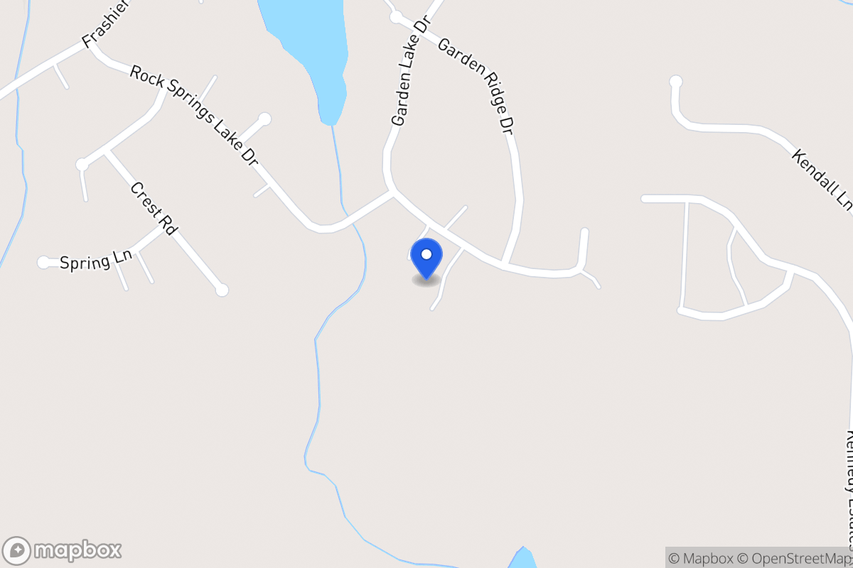 Map of 92 Garden Lake Dr