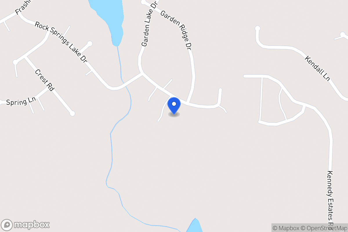 Map of 72 Garden Lake Dr