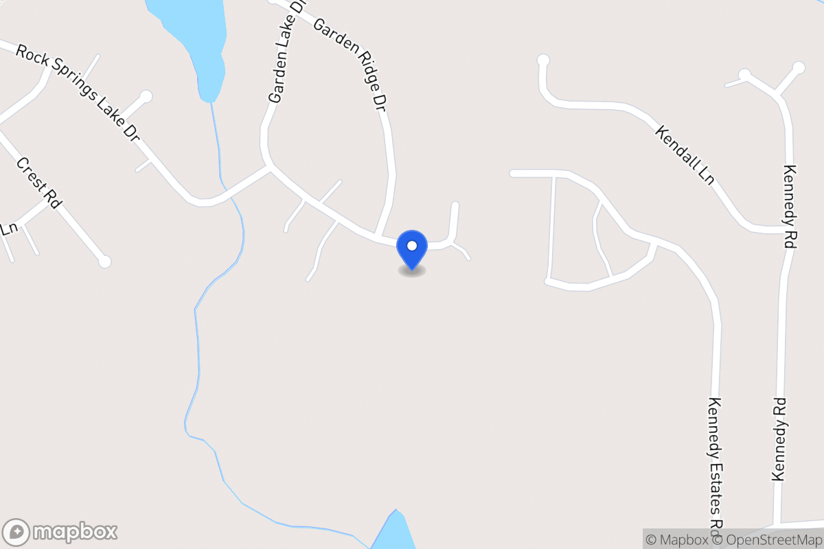 Map of 52 Garden Lake Dr