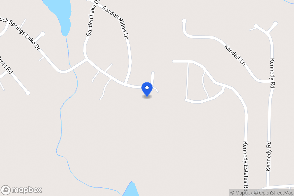 Map of 42 Garden Lake Dr