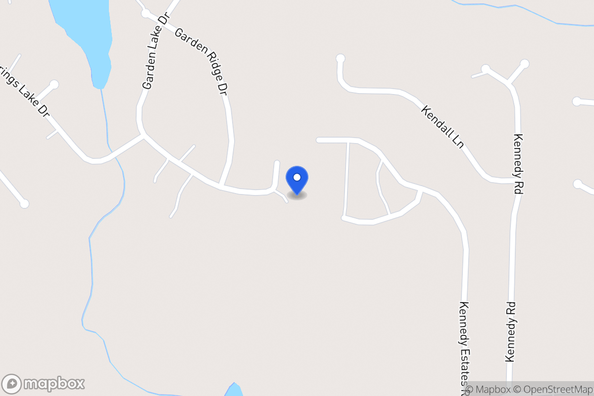 Map of 24 Garden Lake Dr