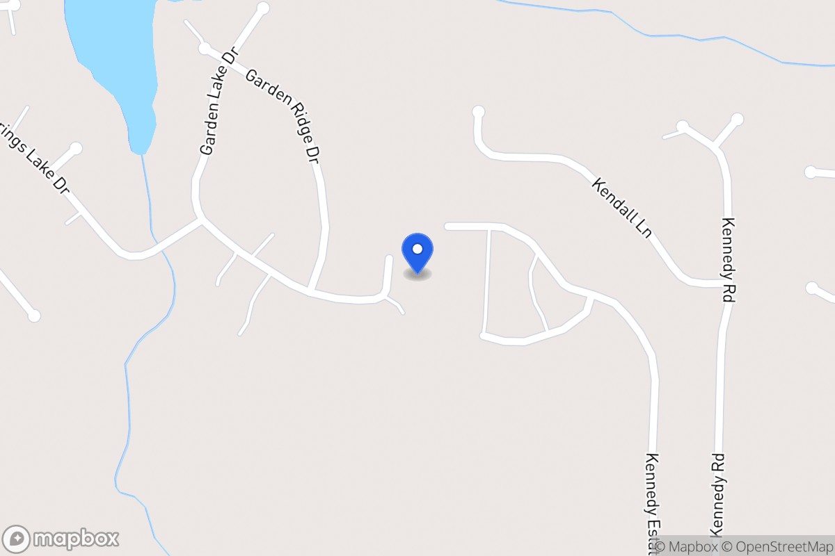 Map of 16 Garden Lake Dr