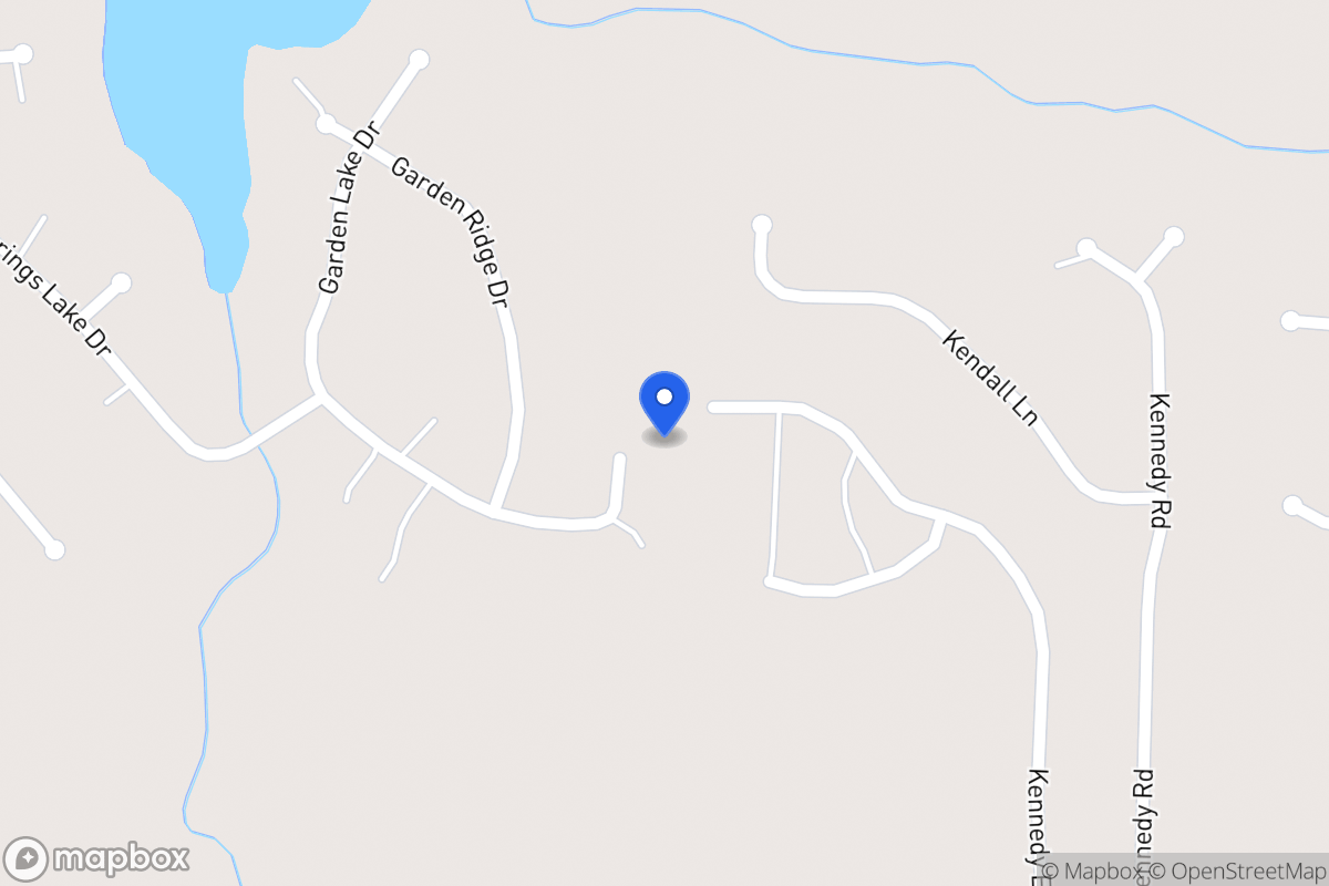 Map of 10 Garden Lake Dr