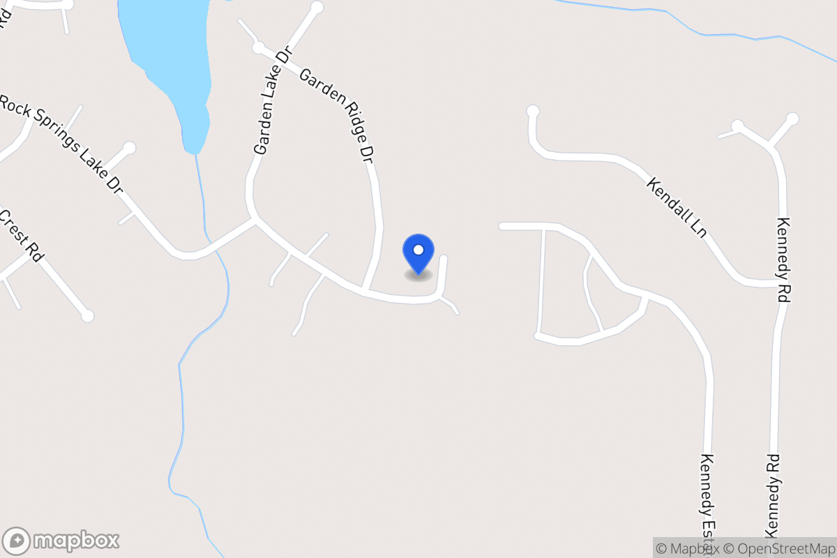 Map of 41 Garden Lake Dr