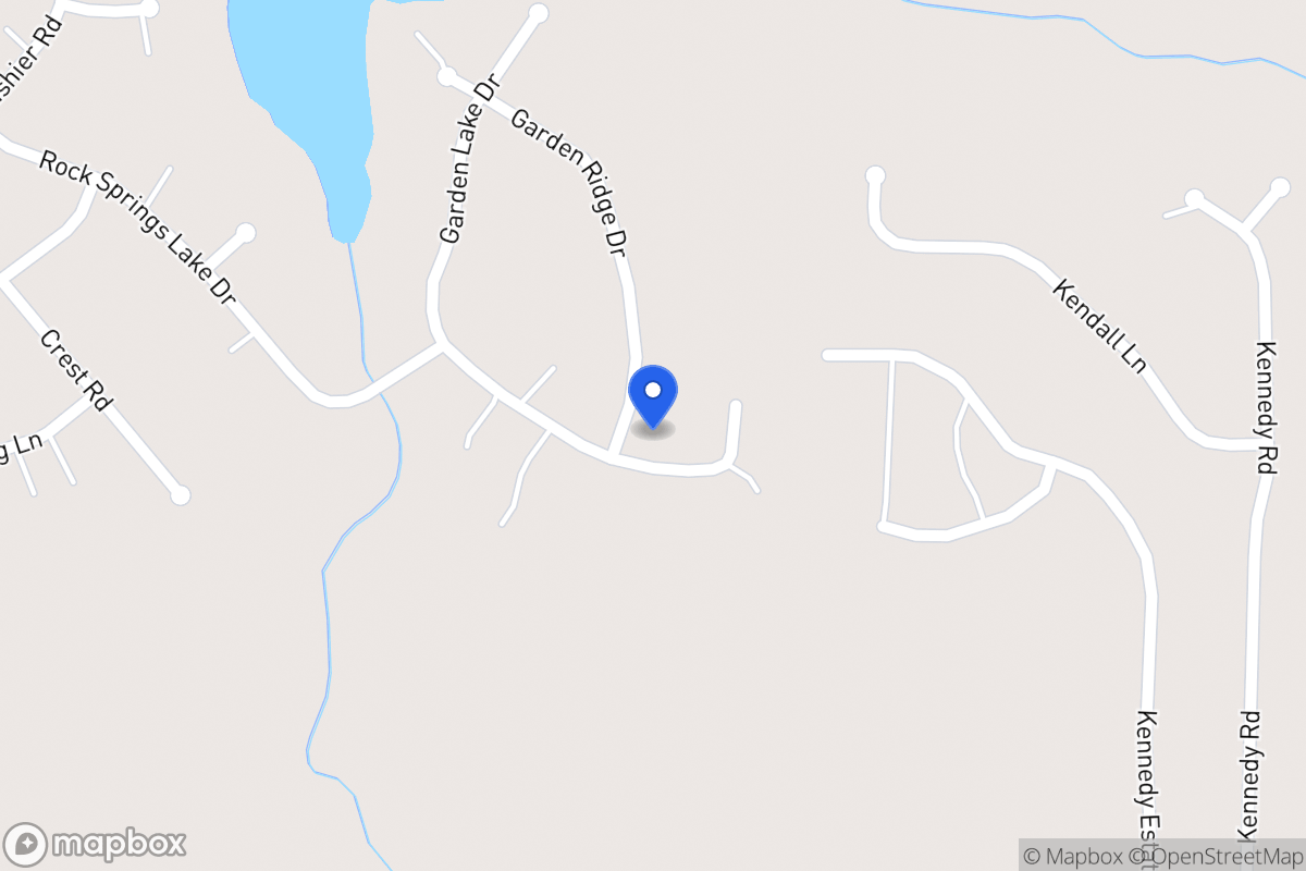 Map of 13 Garden Ridge Dr